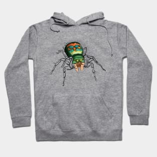 Colored cute spider Hoodie